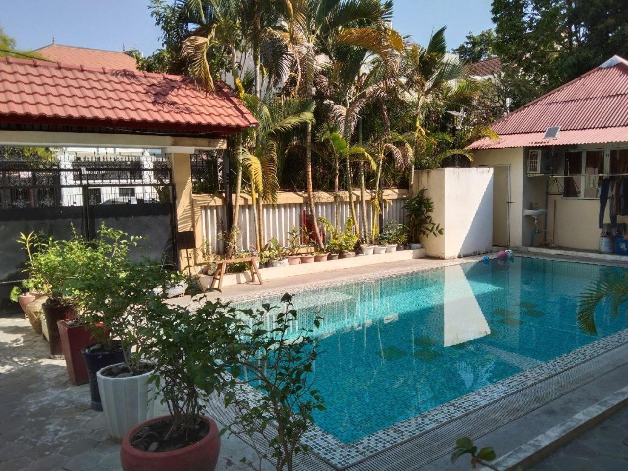 Room 7 - Studio In A Villa 5Mn Walk From The Royal Palace With Swimming Pool Phnom Penh Extérieur photo